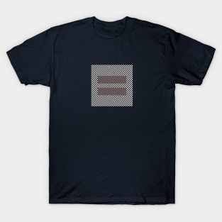 Checkerboard Equality Taupe T-Shirt